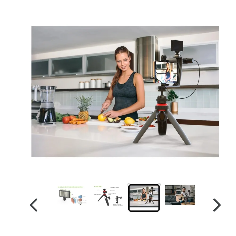 GoViral Vlogging Kit - Black